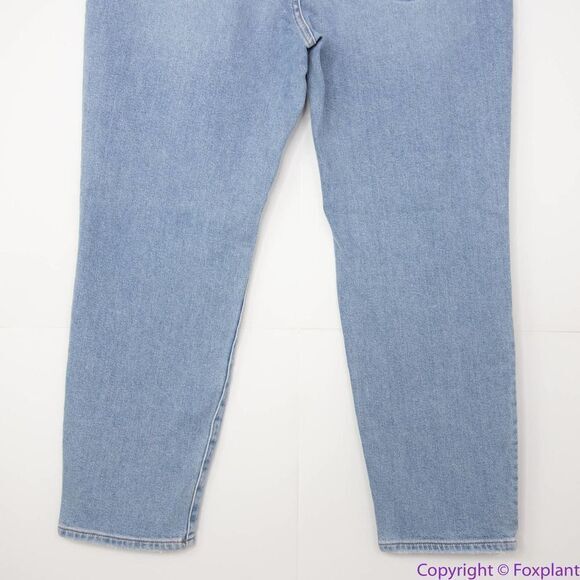 NEW Madewell The Momjean in Austrey Wash: Ripped Edition, 32 - Picture 8 of 16